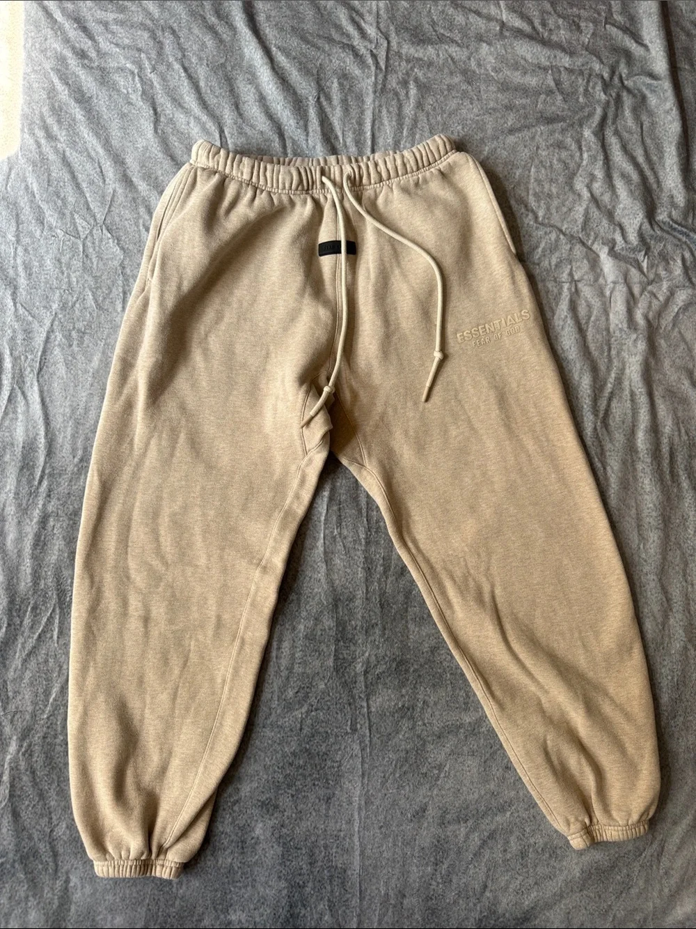 Fear of God Essentials Men’s Tan Beige Joggers